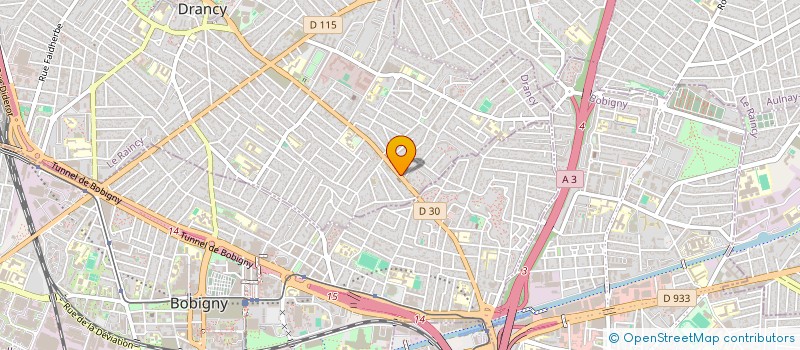 localisation de l'entreprise JOURA à DRANCY