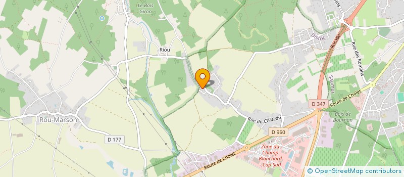 localisation de l'entreprise JOURD'HUI-PIRON  DISTRE