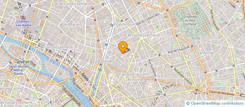 localisation de l'entreprise JOURDA ARCHITECTES PARIS  PARIS