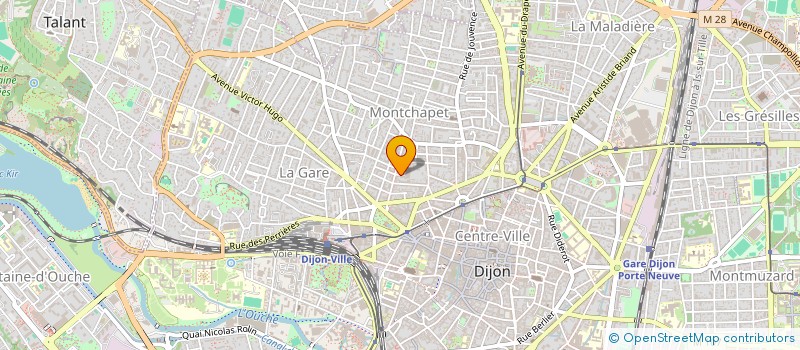localisation de l'entreprise JOURDAIN à DIJON