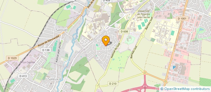 localisation de l'entreprise JOURDAIN IMMOBILIER  SALOUEL