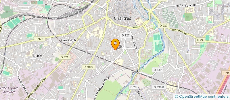 localisation de l'entreprise JOURDAIN-LES-HAUTS à CHARTRES