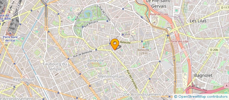 localisation de l'entreprise JOURDAIN PYRENEES à PARIS