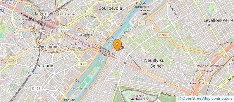 localisation de l'entreprise JOURDAIN RENOVATION à NEUILLY-SUR-SEINE