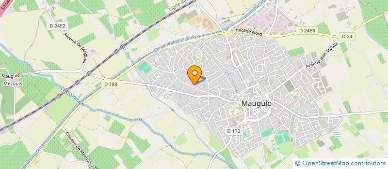 localisation de l'entreprise JOURDAN à MAUGUIO