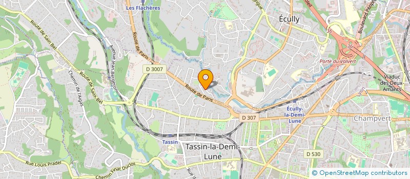 localisation de l'entreprise JOURDAN RENOV à TASSIN-LA-DEMI-LUNE