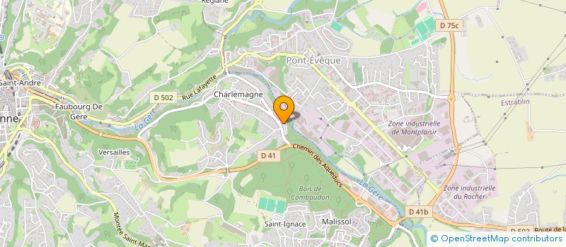 localisation de l'entreprise JOURDANNAS SIMON  VIENNE