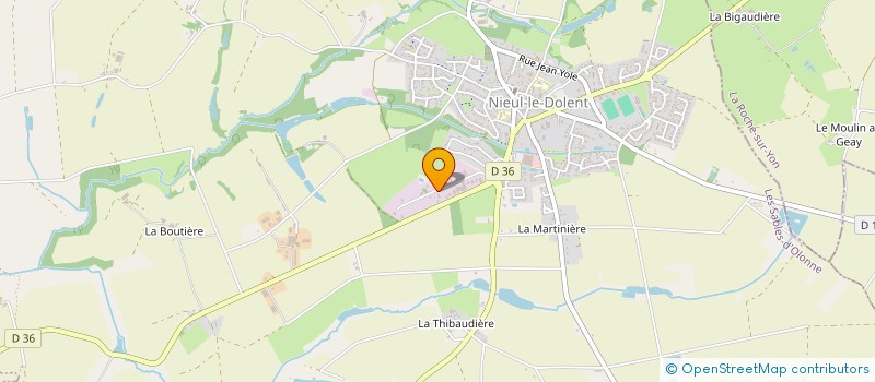 localisation de l'entreprise JOURDEMER à AUBIGNY-LES CLOUZEAUX