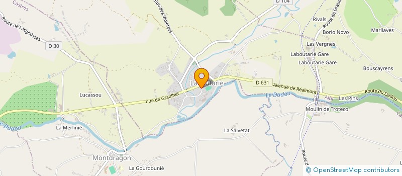 localisation de l'entreprise JOURDES  PUYGOUZON