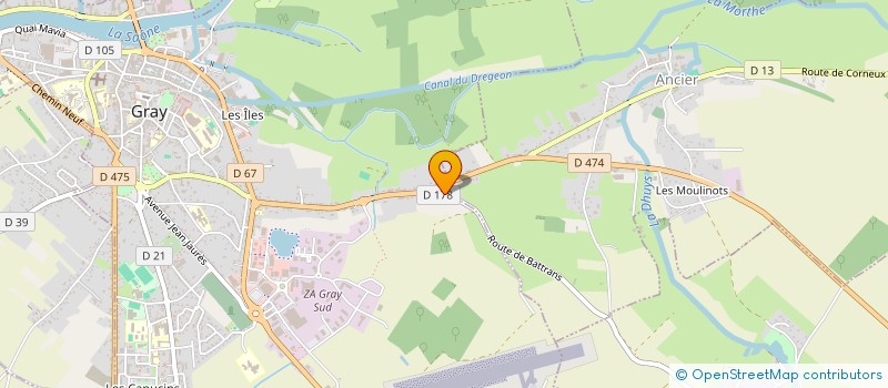 localisation de l'entreprise JOURDET IMMO  ANCIER