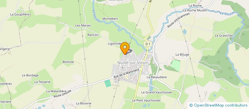 localisation de l'entreprise JOURDIN COMPETITION  NUILLE-SUR-VICOIN