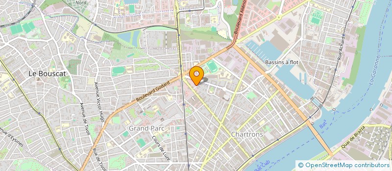 localisation de l'entreprise JOURNAL BORDEAUX ACTU à BORDEAUX