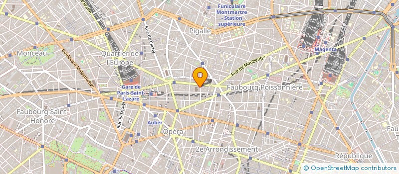 localisation de l'entreprise JOURNAL DES COMMUNAUTES  PARIS