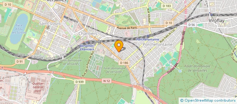 localisation de l'entreprise JOURNAL LA FUGUE à VERSAILLES