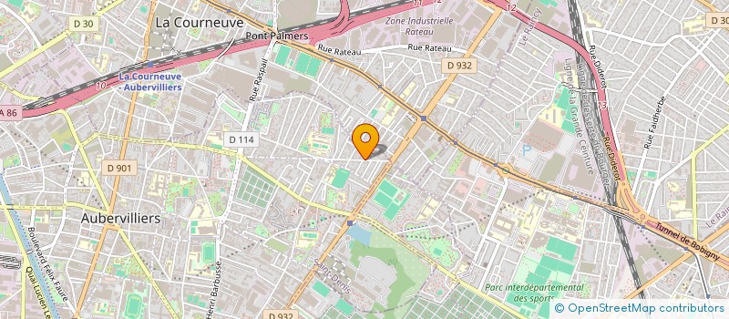 localisation de l'entreprise JOURNAL NHAN DAN à AUBERVILLIERS