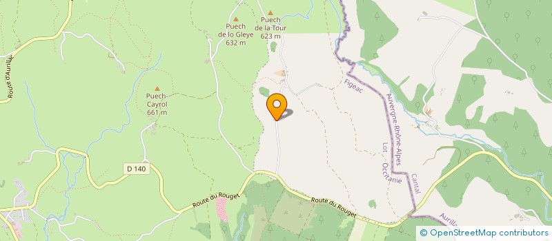 localisation de l'entreprise JOURNAL PAROISSIAL MON PAYS  SOUSCEYRAC-EN-QUERCY