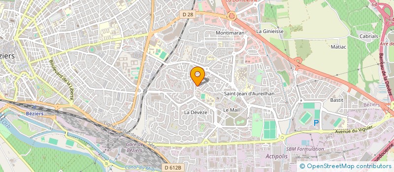 localisation de l'entreprise JOURNALISTE, REPORTER EN HERBE FRANCE MEDITERRANEE  BEZIERS