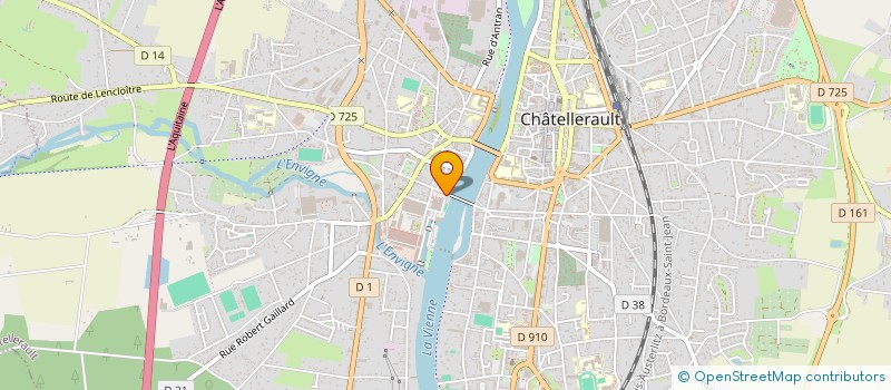 localisation de l'entreprise JOURNEE DEPARTEMENTALE DES VEHICULES D'EPOQUE EN VIENNE  CHATELLERAULT