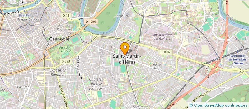 localisation de l'entreprise JOURNEE POLYTECH PRO  SAINT-MARTIN-D'HERES