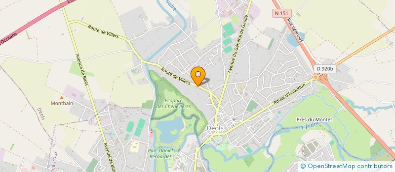 localisation de l'entreprise JOURNEES CARTESIENNES à DEOLS