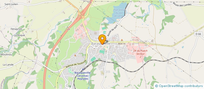 localisation de l'entreprise JOURNEES DE L'ELEVAGE à BARAQUEVILLE
