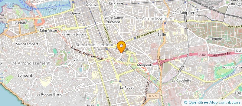 localisation de l'entreprise JOURNEES DE PRATIQUE CARDIOLOGIQUE à MARSEILLE