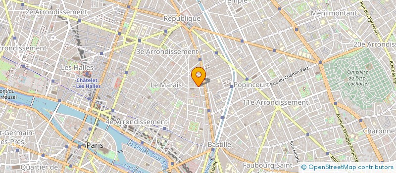 localisation de l'entreprise JOURNEES EUROPEENNES DE LA CULTURE ET DU PATRIMOINE JUIFS-FRANCE  PARIS