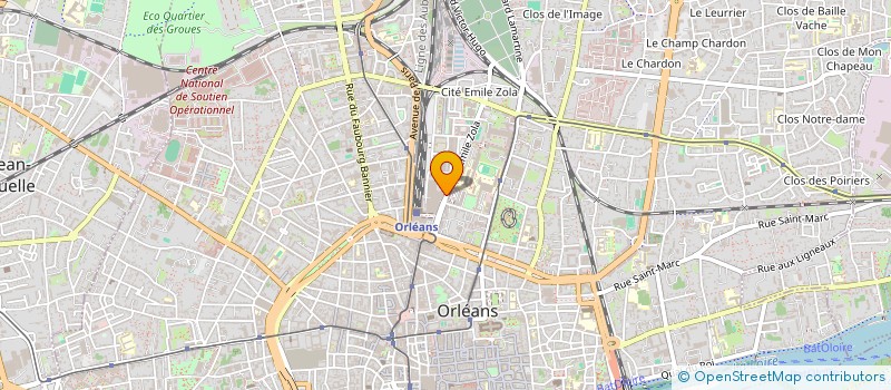 localisation de l'entreprise JOURNEES NATIONALES MIAGE 2024 à ORLEANS
