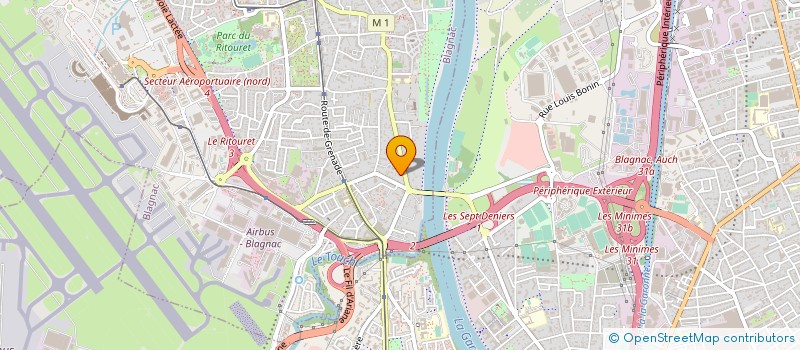 localisation de l'entreprise JOURNEES TOULOUSAINES ANESTHESIE REANIMA  BLAGNAC