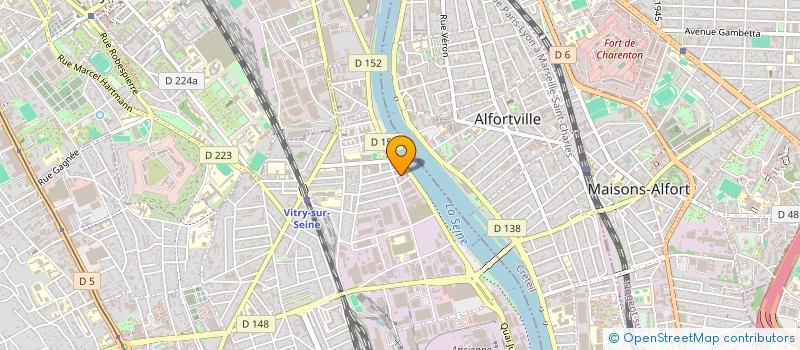 localisation de l'entreprise JOURNIAC HOLDING à VITRY-SUR-SEINE