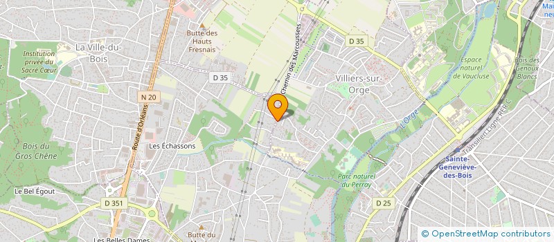 localisation de l'entreprise JOURNO PAYSAGE  PALAISEAU