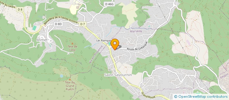 localisation de l'entreprise JOURS DE PAIE  MEYREUIL