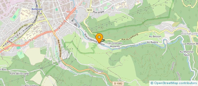 localisation de l'entreprise JOURY  SAINT-ETIENNE