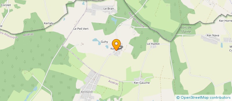 localisation de l'entreprise JOUSSEAUME à HERBIGNAC