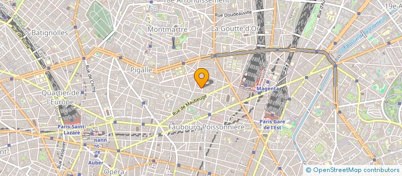 localisation de l'entreprise JOUSSEIN ET BRISHOUAL  PARIS