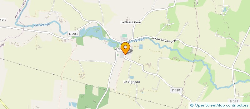 localisation de l'entreprise JOUSSELIN IMMOBILIER à OMBREE D'ANJOU