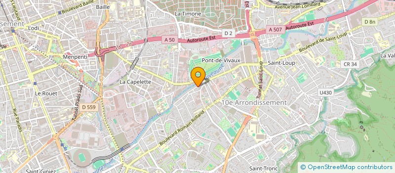localisation de l'entreprise JOUSSOUR à MARSEILLE