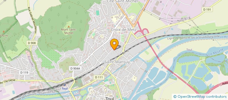 localisation de l'entreprise JOUSTERT IMMO  TOUL