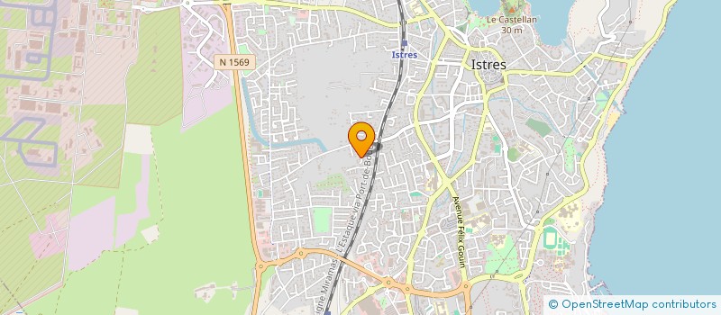 localisation de l'entreprise JOUTEURS ISTREENS STE à ISTRES