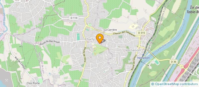 localisation de l'entreprise JOUV'IMMO  CHARLY