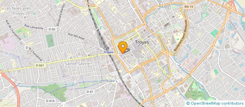 localisation de l'entreprise JOUVE IMMOBILIER à TROYES