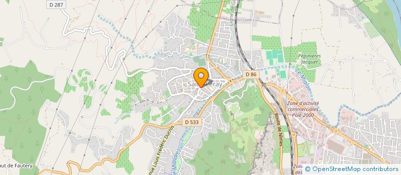 localisation de l'entreprise JOUVE NC à SAINT-PERAY