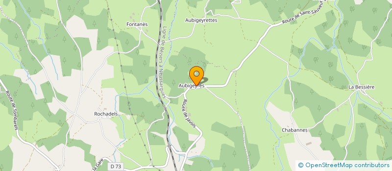 localisation de l'entreprise JOUVE PATRICK à PEYRE EN AUBRAC