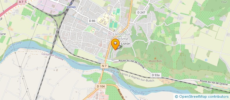 localisation de l'entreprise JOUVE / PEREIRA LMNP INDIVISION  LIVRON-SUR-DROME