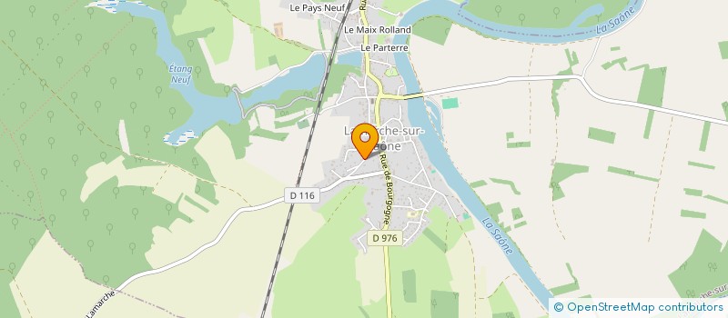 localisation de l'entreprise JOUVENEL  LAMARCHE-SUR-SAONE