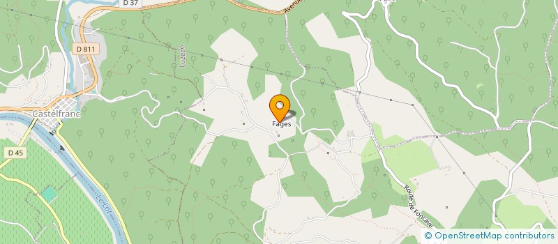 localisation de l'entreprise JOUVES & CROISILLE  LUZECH