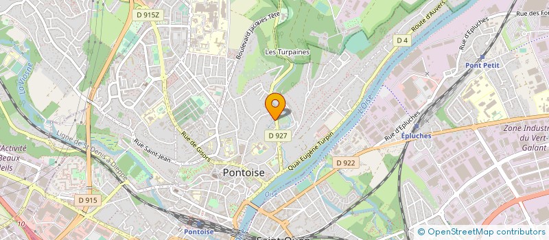 localisation de l'entreprise JOUY COIFF à PONTOISE