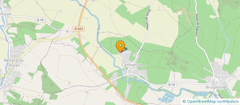 localisation de l'entreprise JOUY IMMO  CAMBIEURE