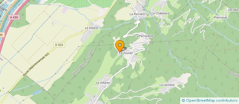 localisation de l'entreprise JOUYA  BONVILLARD