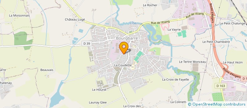 localisation de l'entreprise JOUZEL INVEST  BOURGBARRE